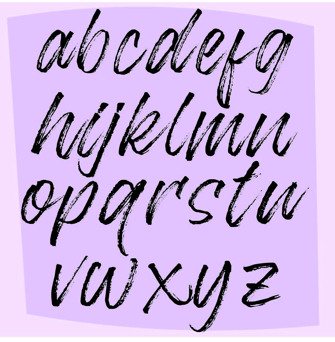 Printable Letter Stencils Font