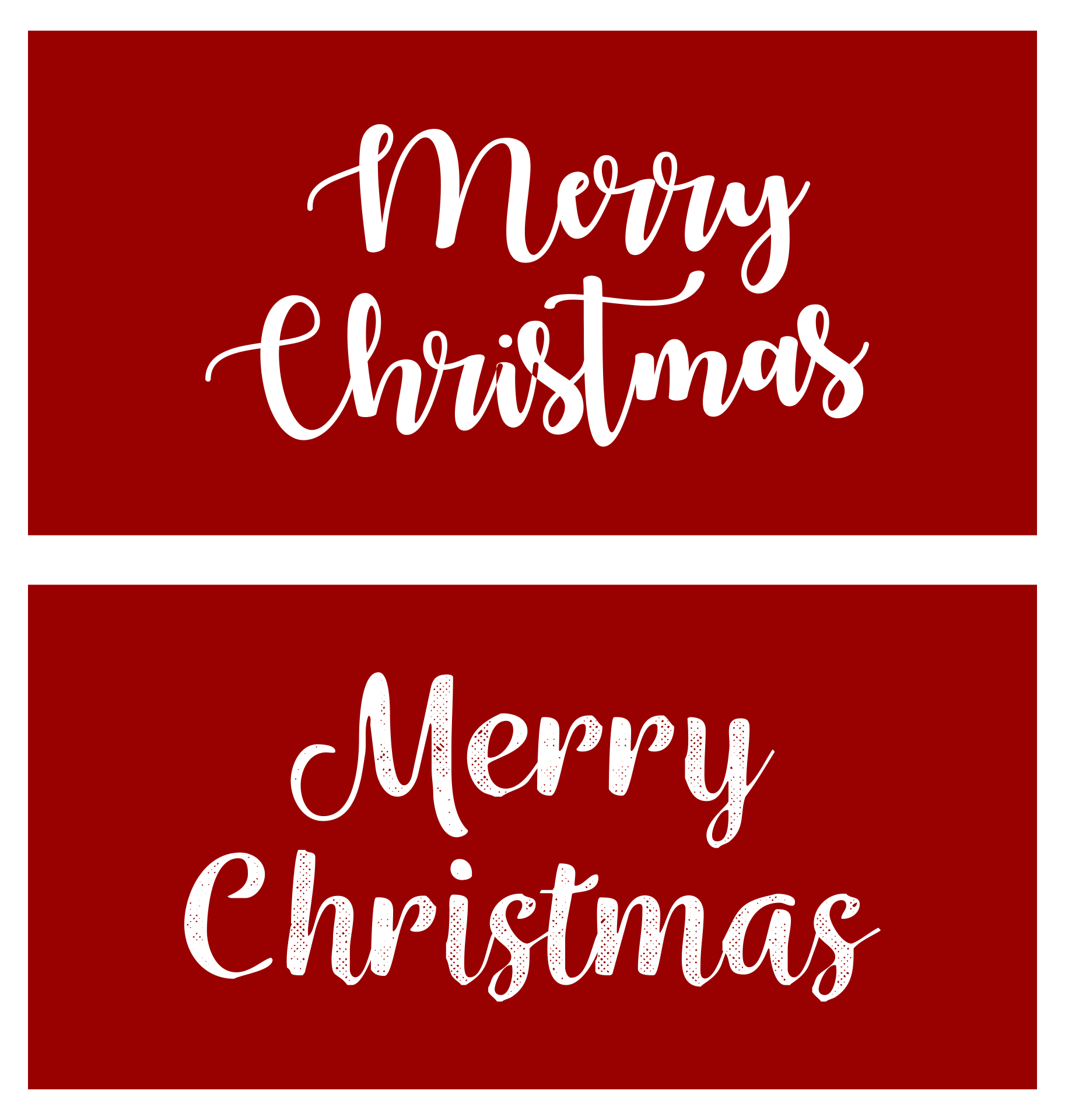 5 Best Merry Christmas Printable Signs