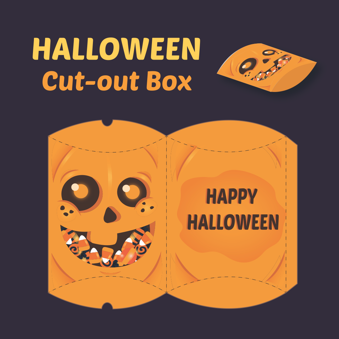 3D Paper Crafts Halloween Printable