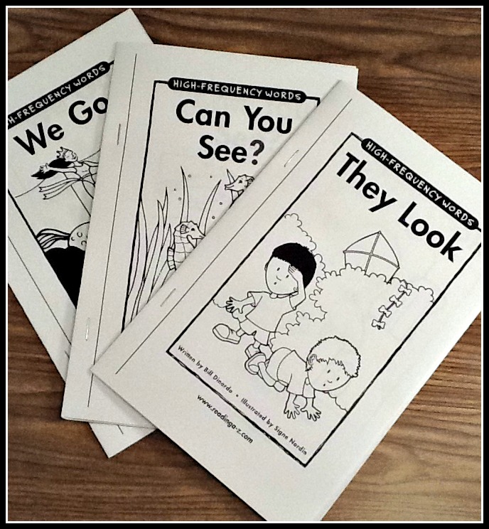 Reading Sight Words Printable Books