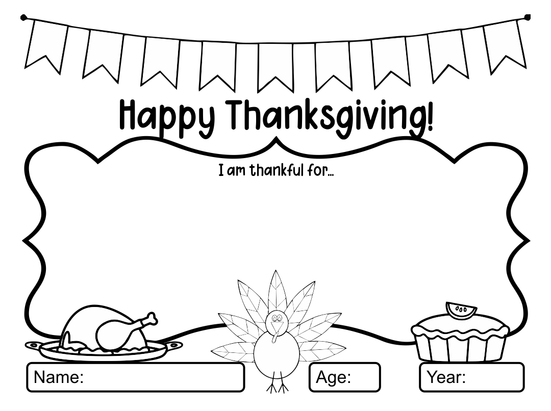 Thanksgiving Place Setting Placemat