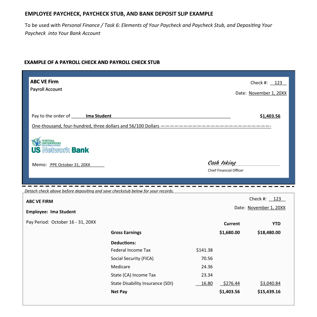 Free Printable Pay Stubs - Customize and Print