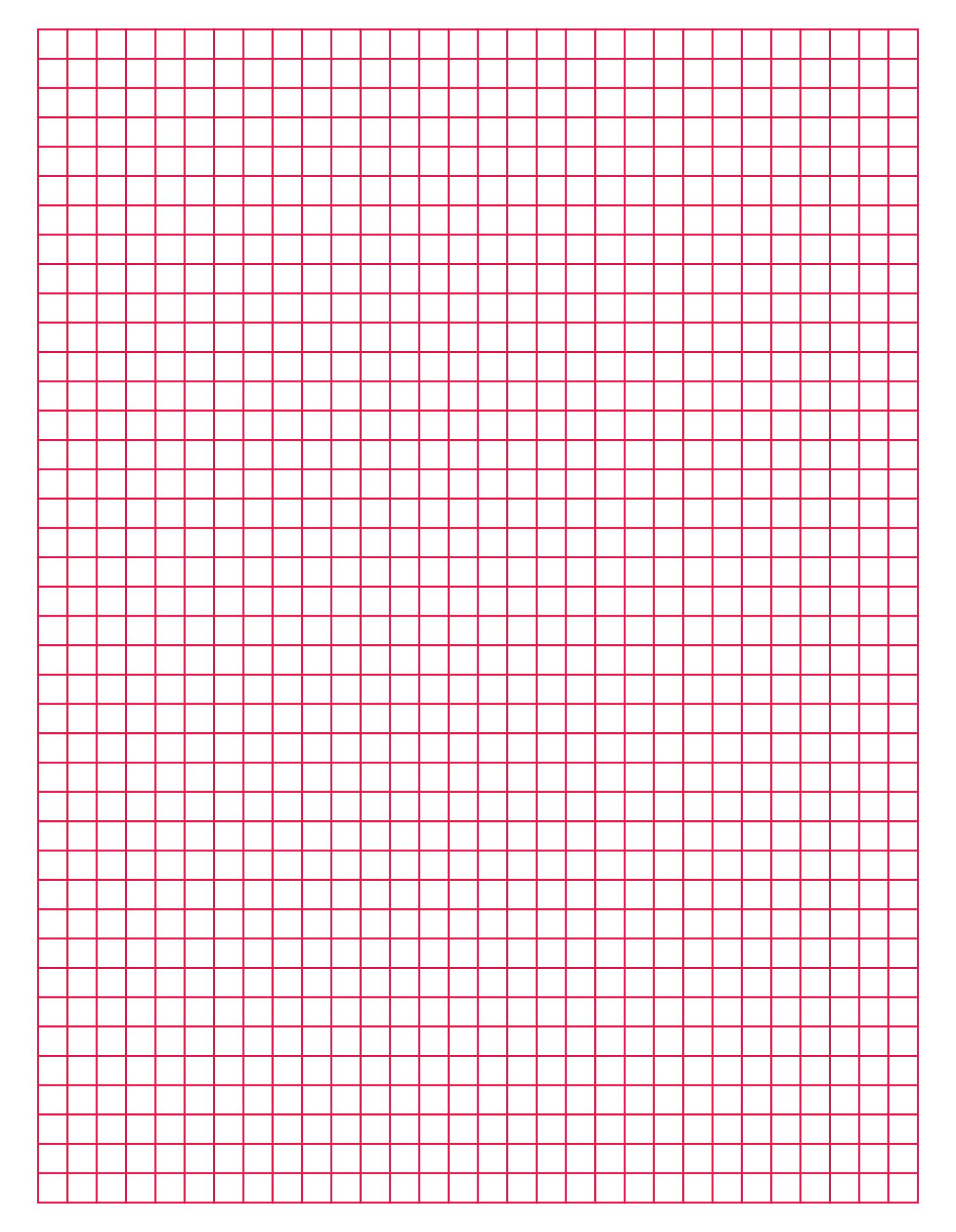 Printable Grid Graph Paper