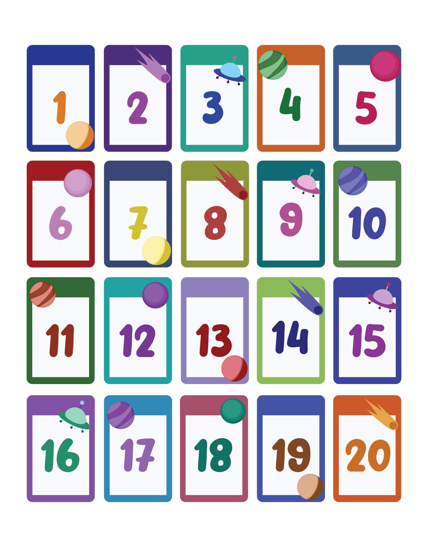 Free Numbers Printables 1 To 20 Get Your Hands On Amazing Free 