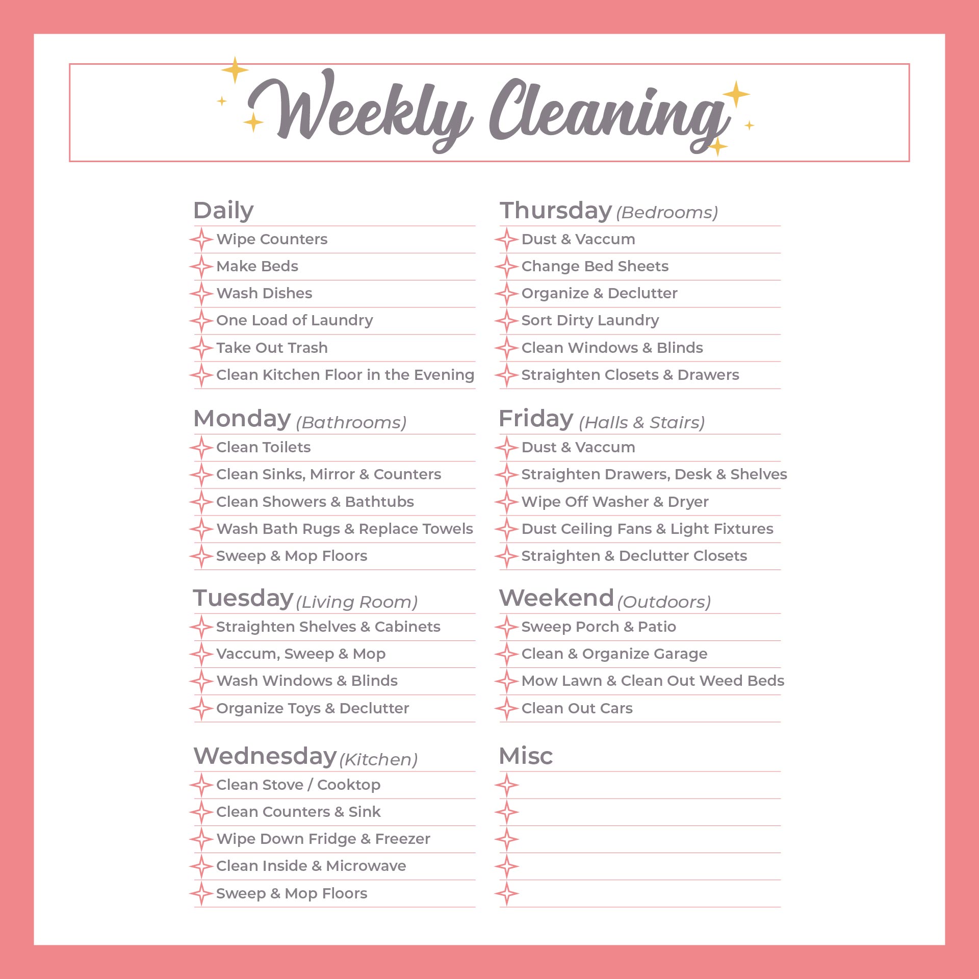 monthly-cleaning-checklist-printable