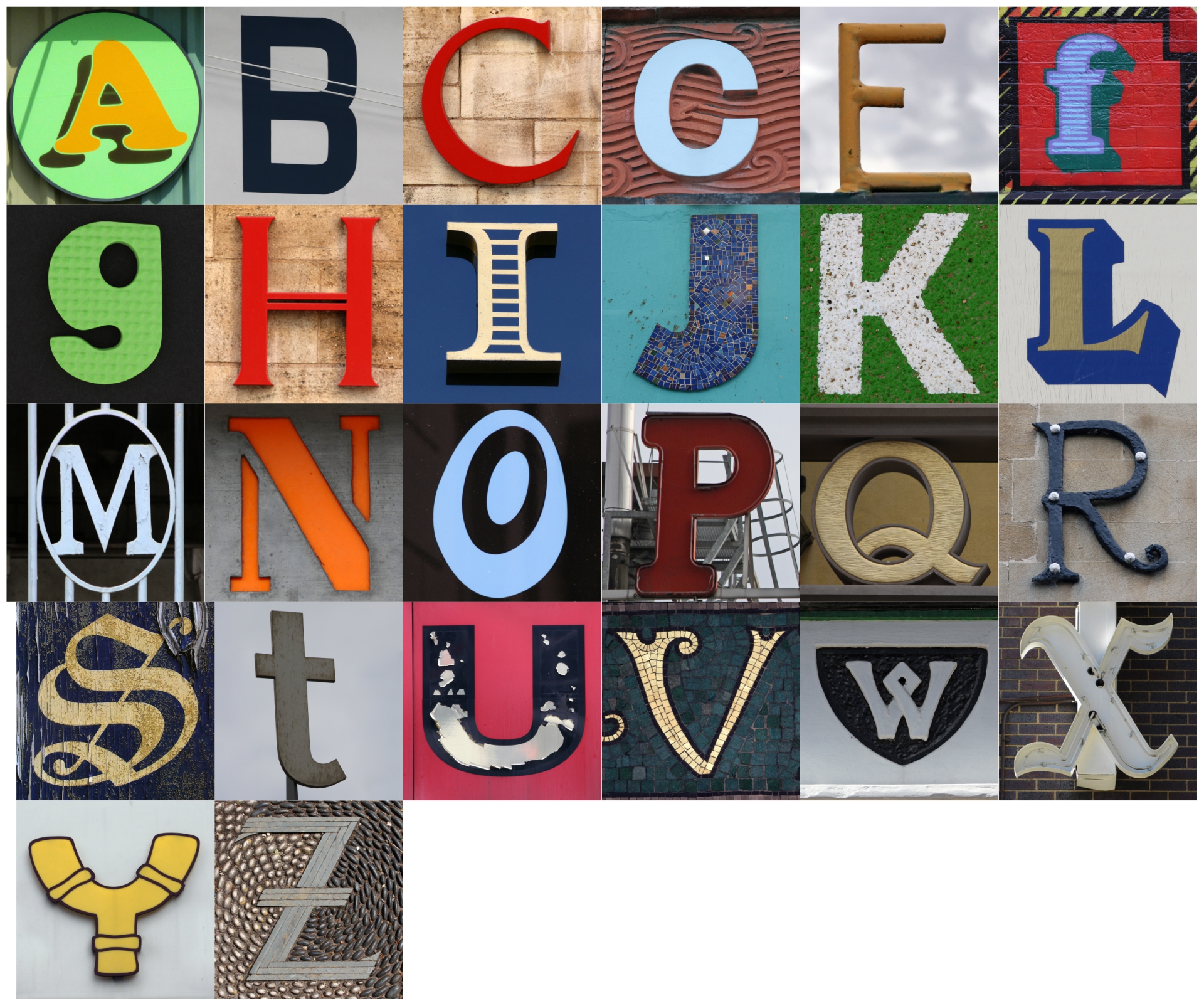 Free Printable Alphabet Photography Letters