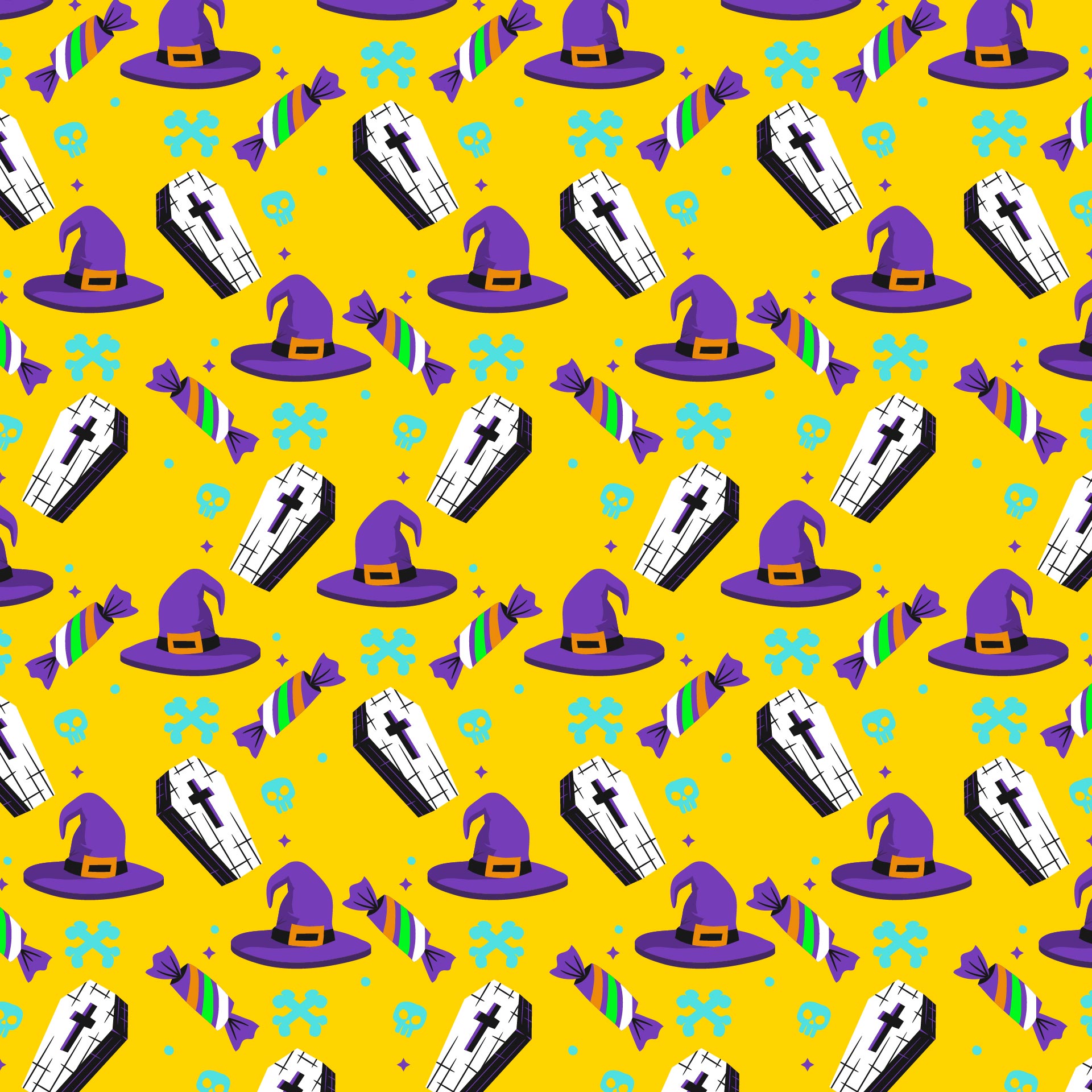 Printable Halloween Wrapping Paper