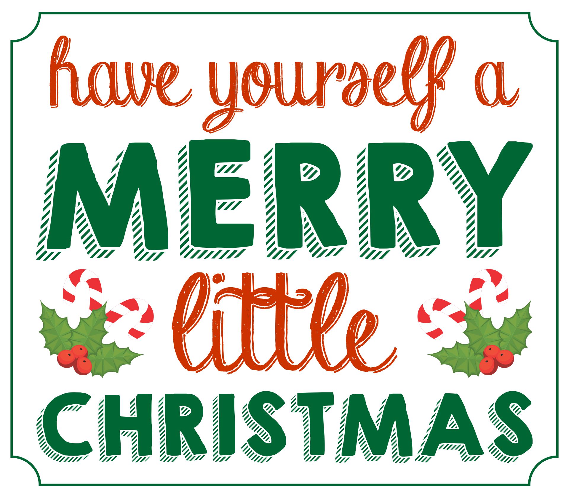 Christmas Sign Printable