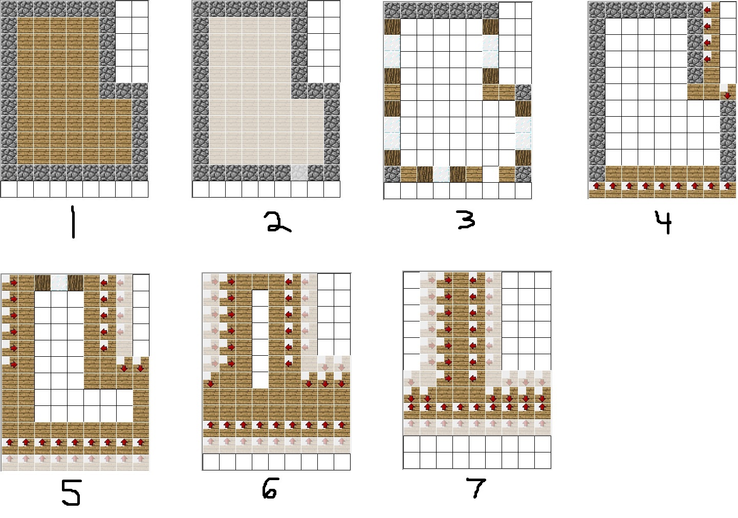 Printable Minecraft Villager Houses