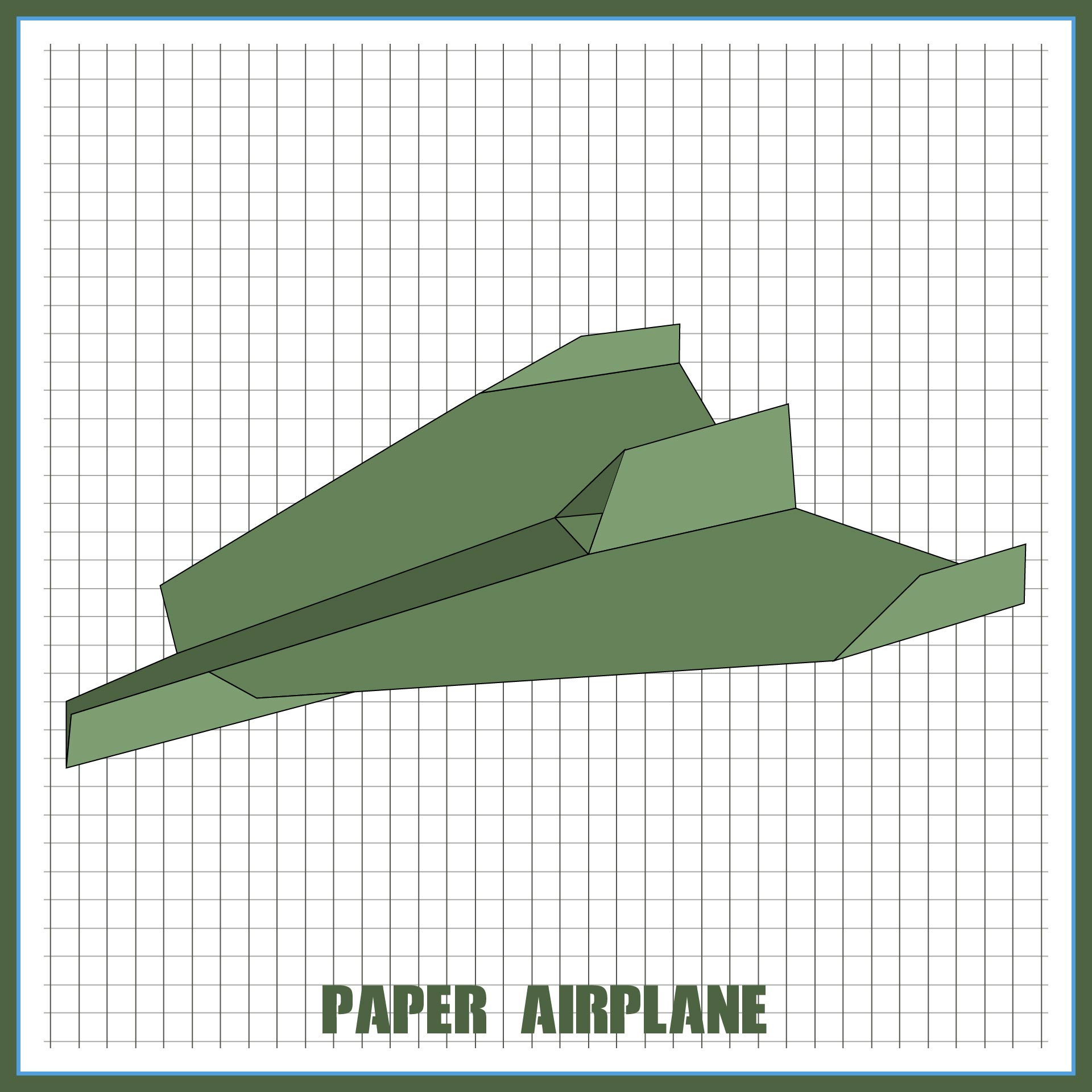 Printable Paper Airplane Templates