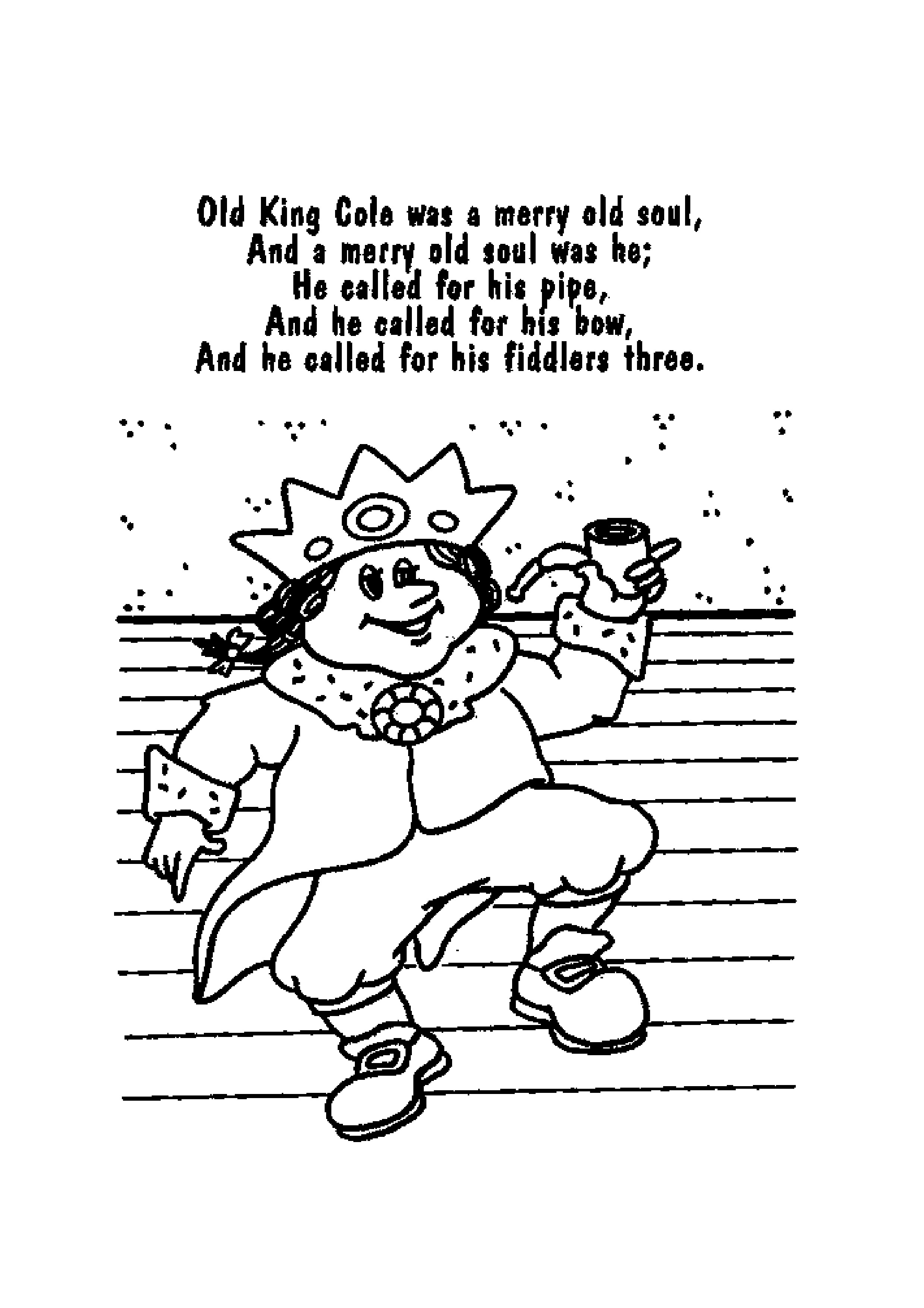 Free Printable Nursery Rhymes Coloring Pages Coloring Pages
