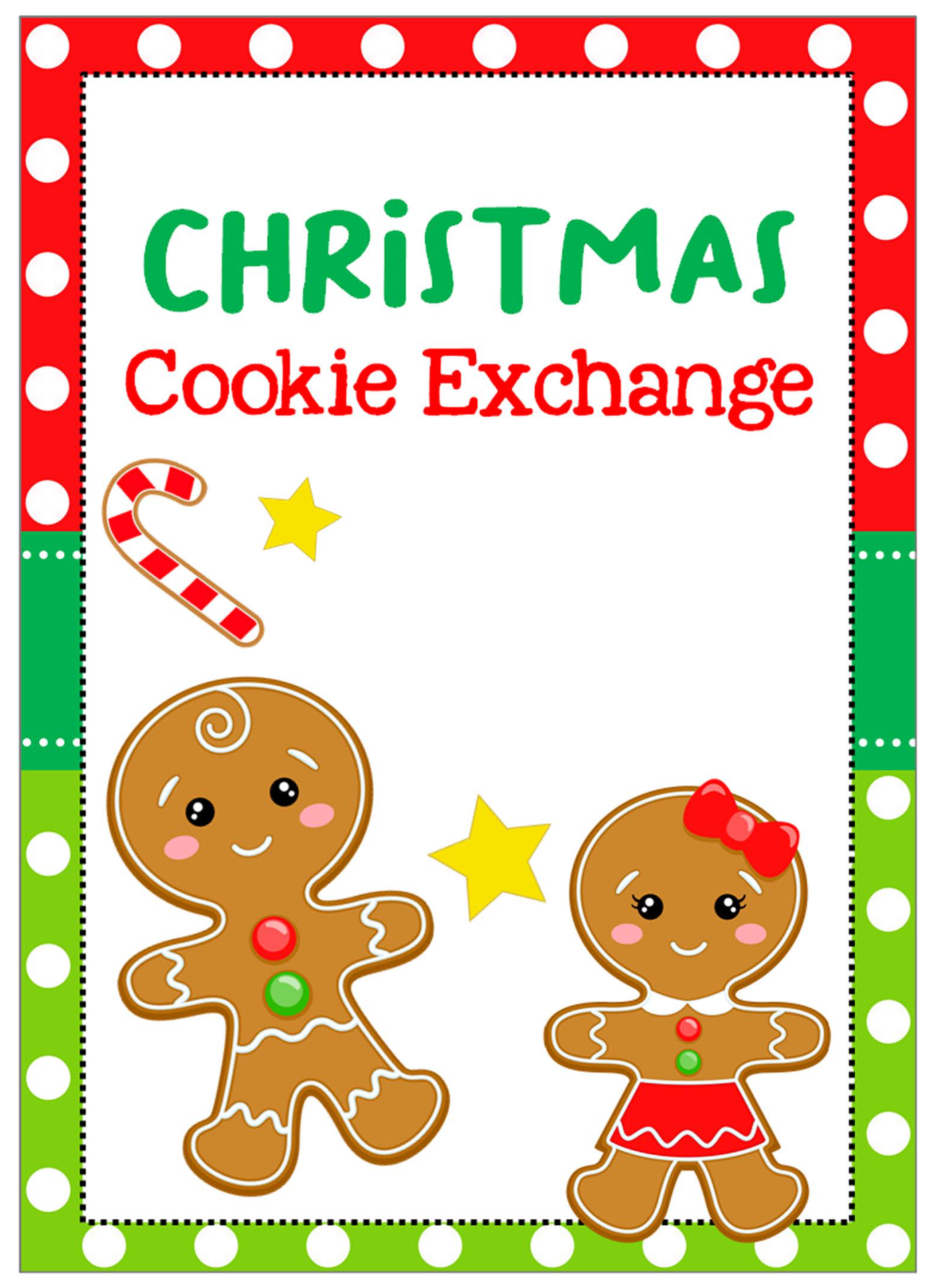 Cookie Swap Party Invitations Templates 5