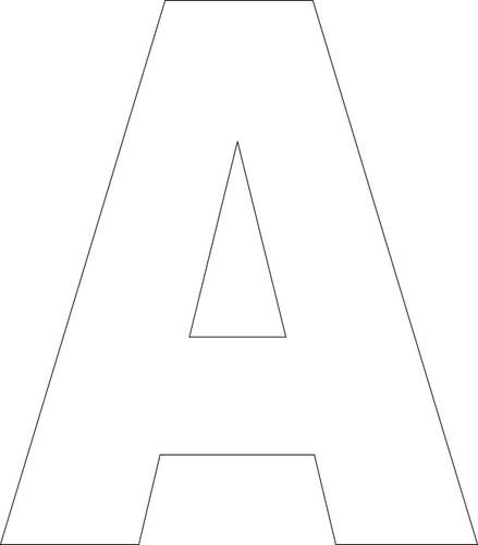 Block Letters Template Y - 7 Free PDF Printables | Printablee