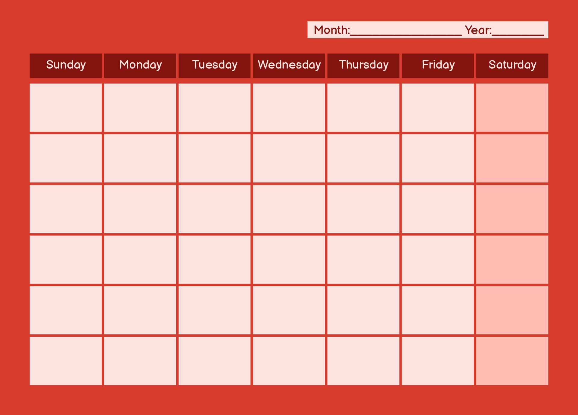 20 Best Free Printable Calendar Pages PDF For Free At Printablee