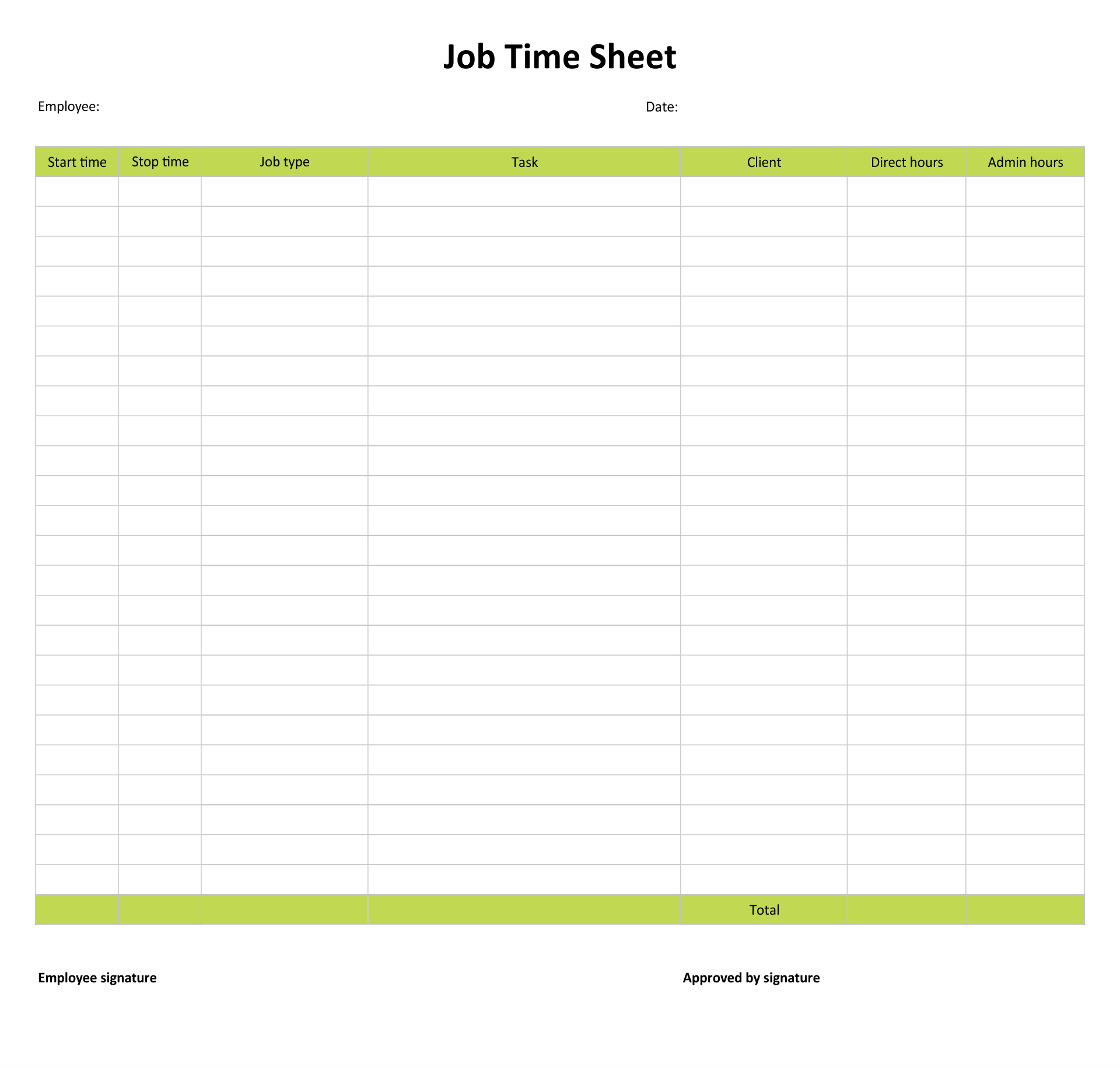 10 best printable monthly time sheets printablee com