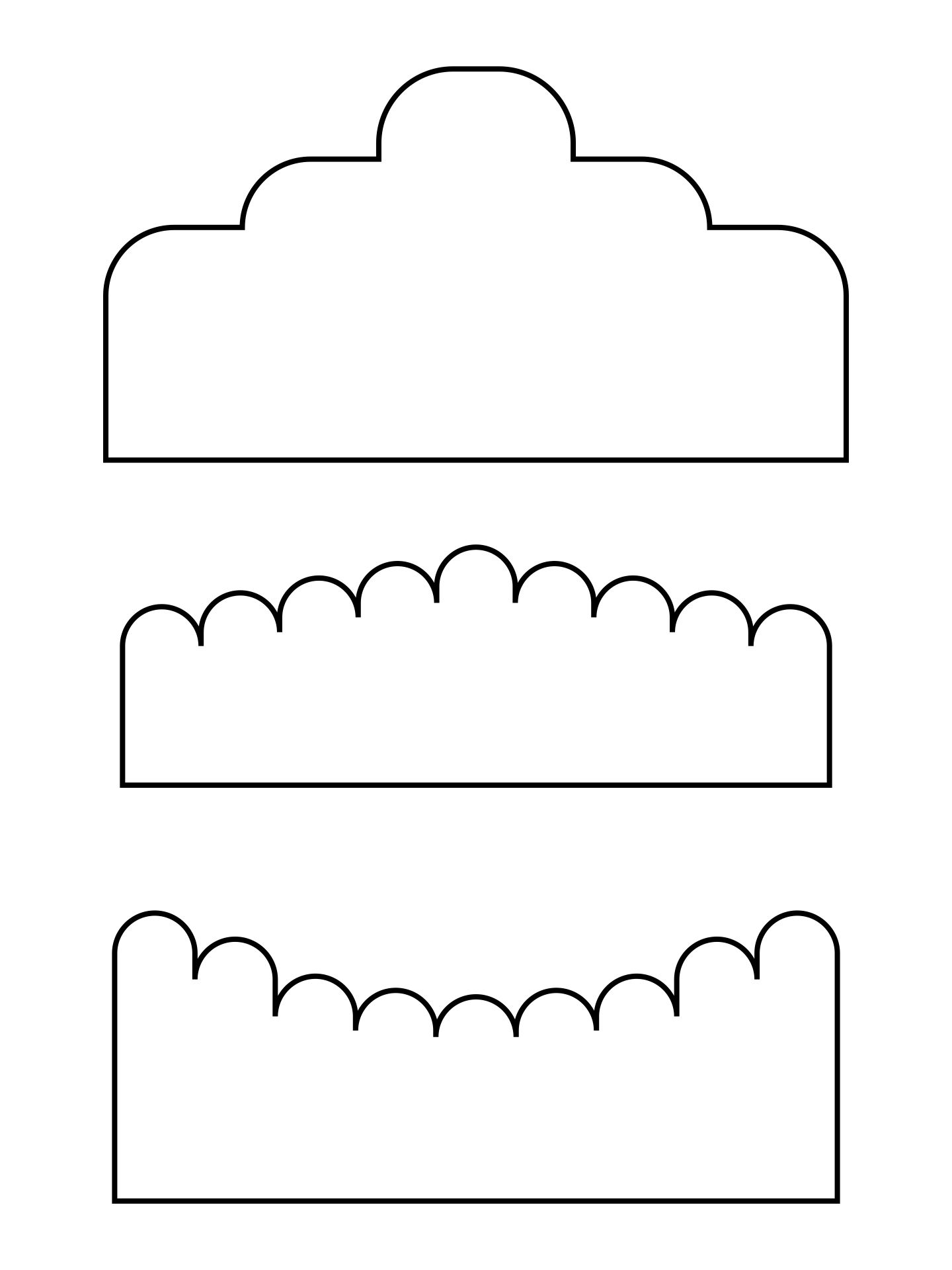 10 Best Printable Scallop Template Printablee