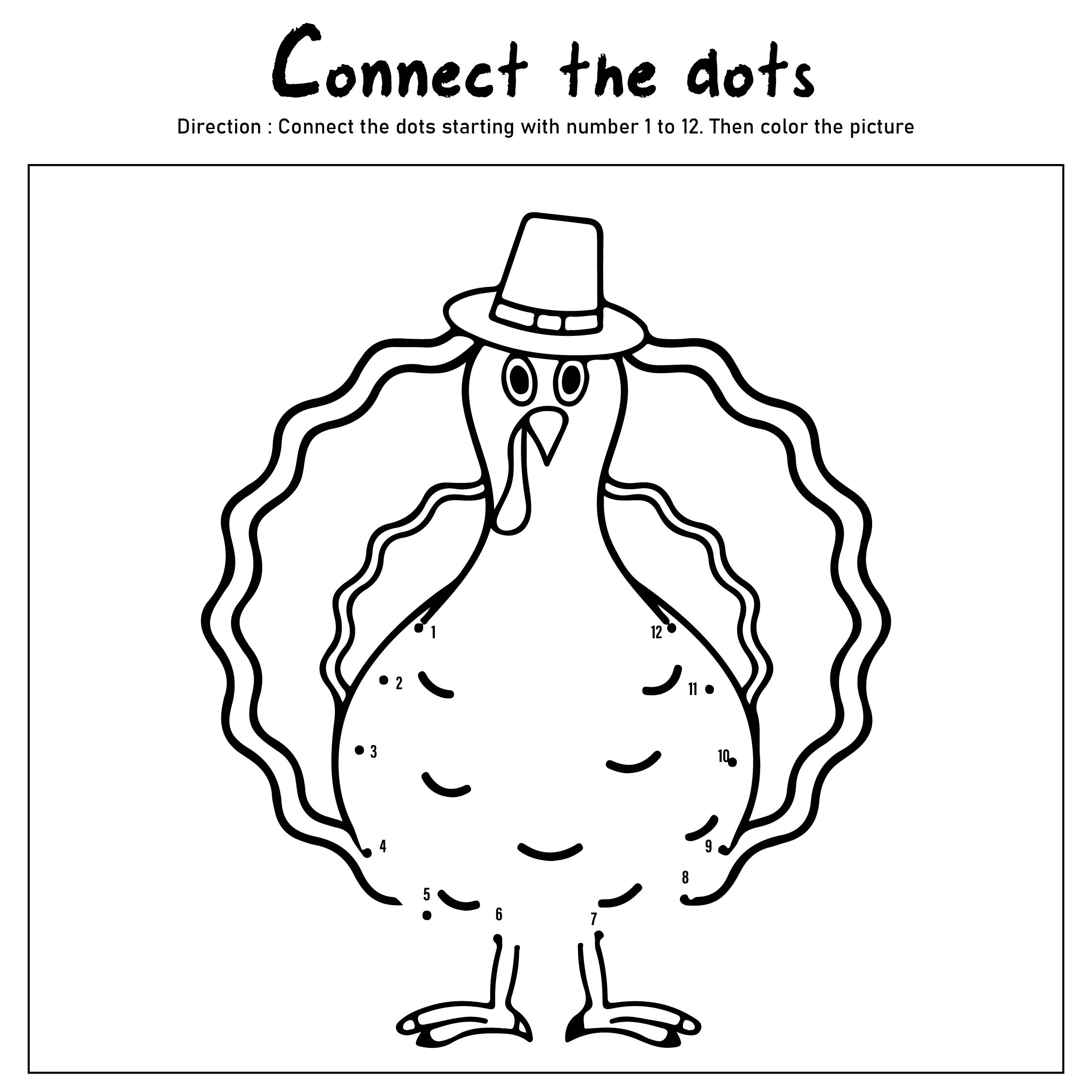 Printable Thanksgiving Activity Worksheets