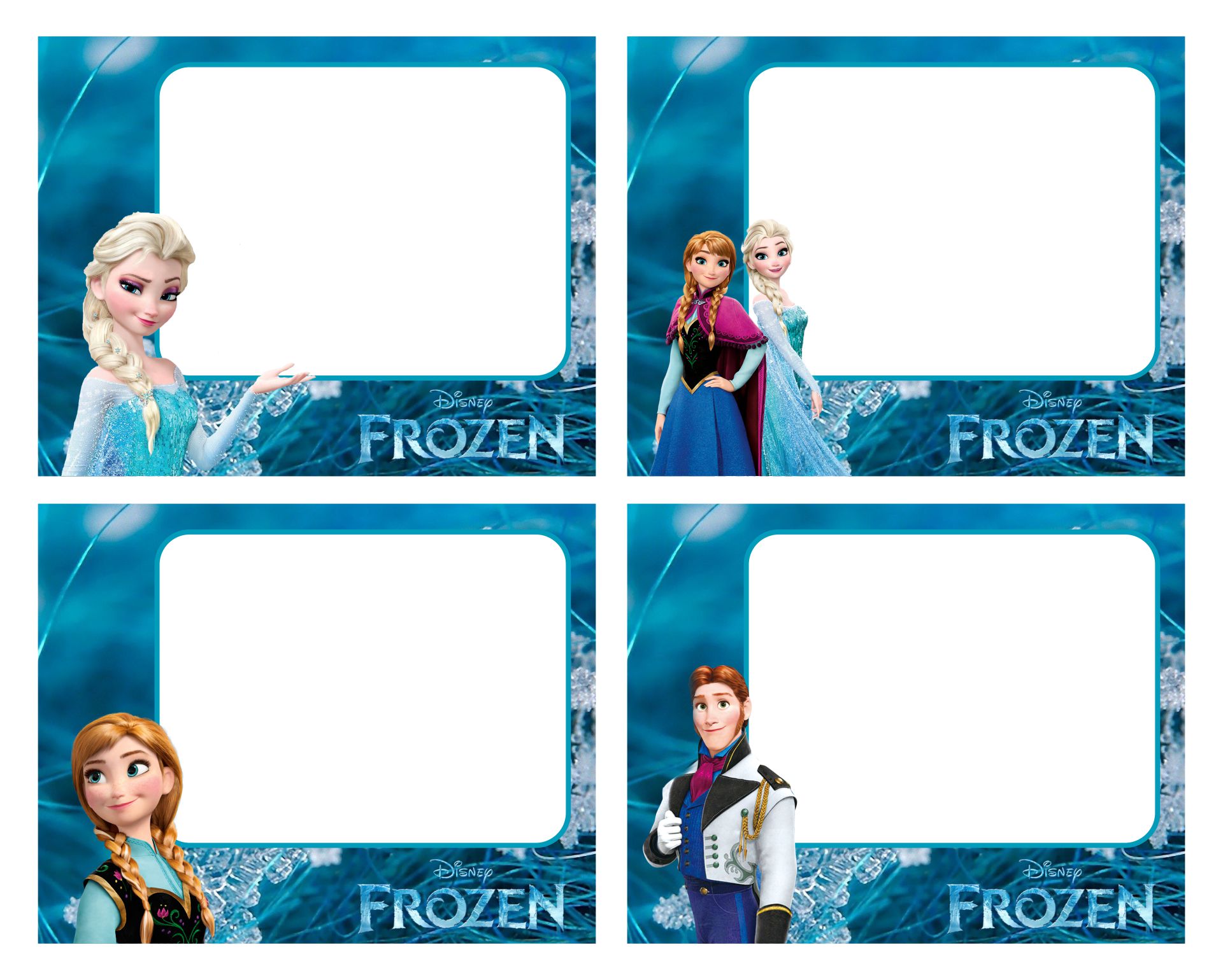 Best Frozen Printable Food Tags Pdf For Free At Printablee