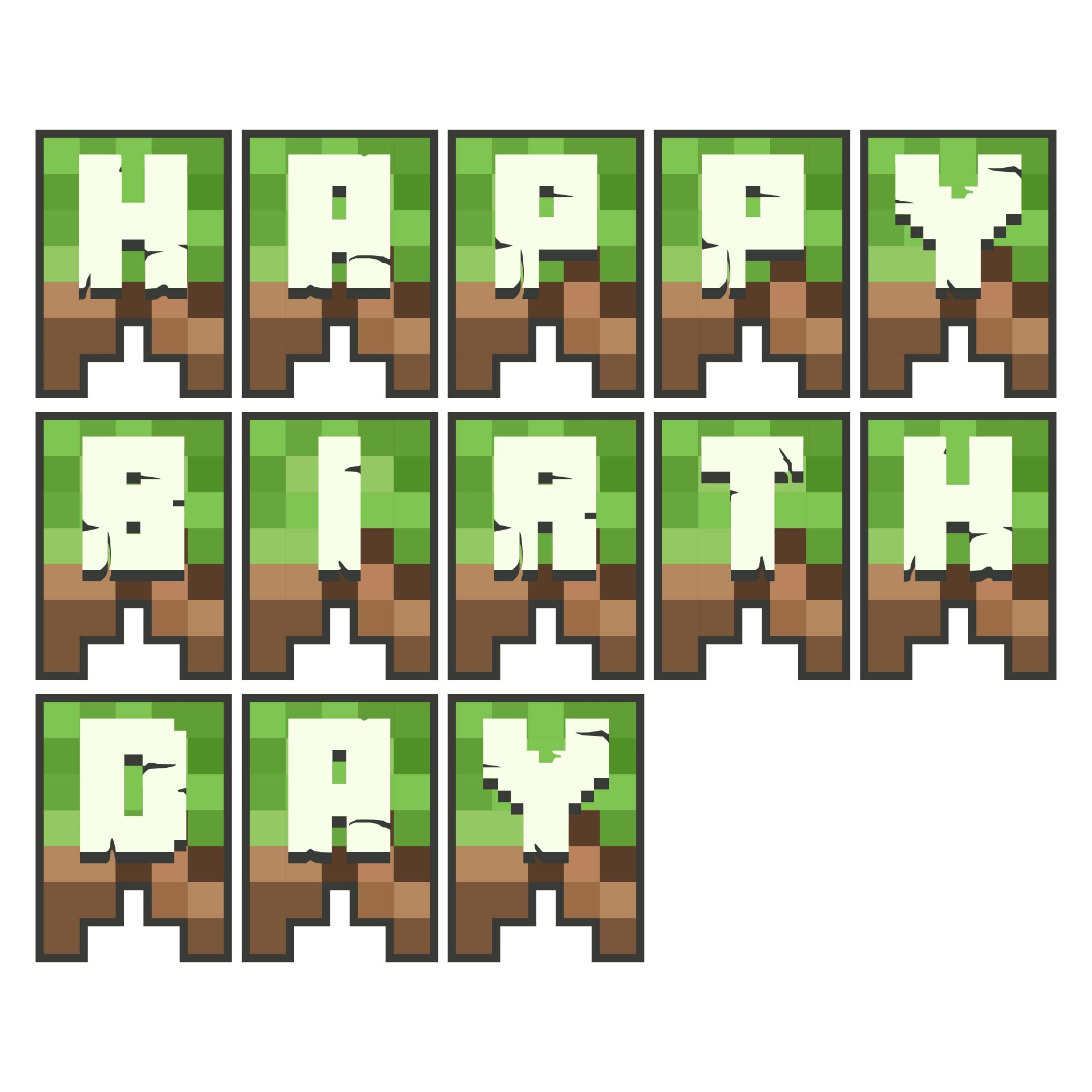 Minecraft Happy Birthday Banner Printable Free