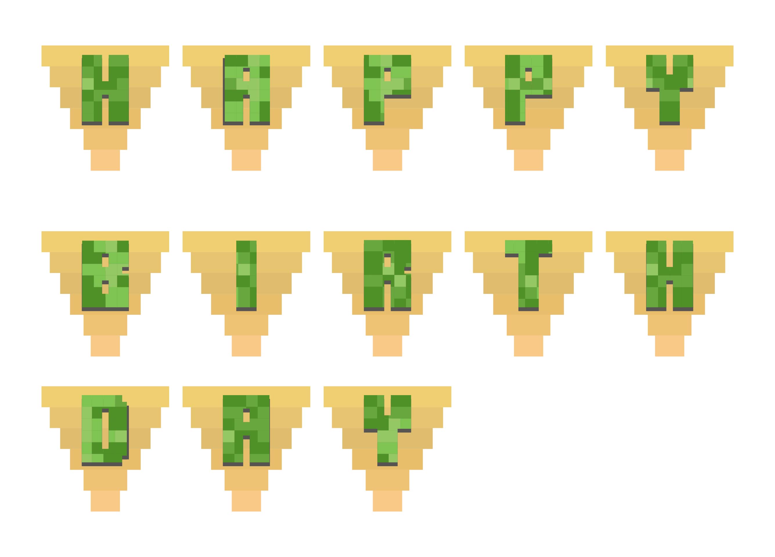Minecraft Happy Birthday Banner