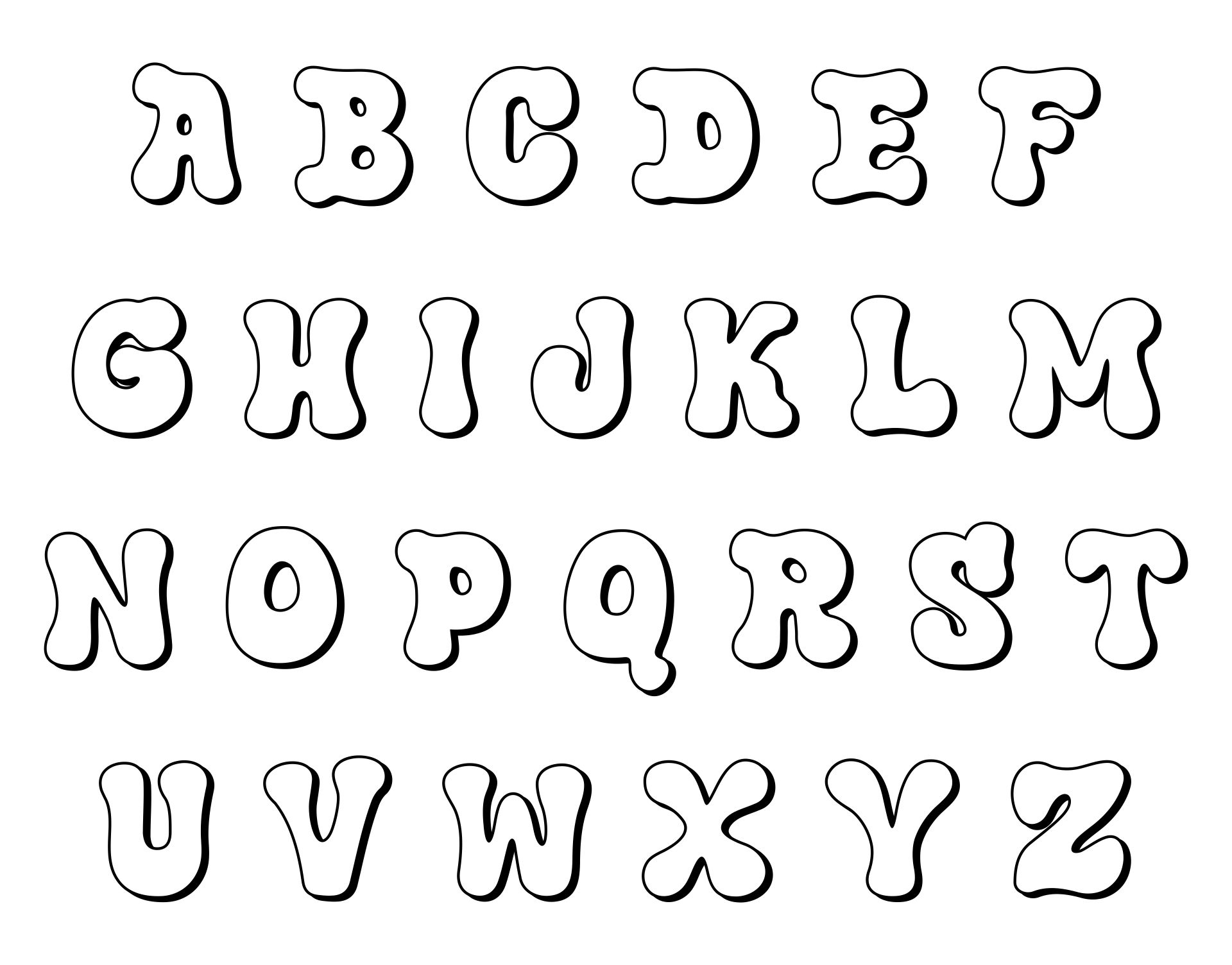 7 Best Large Printable Fonts Alphabets PDF for Free at Printablee