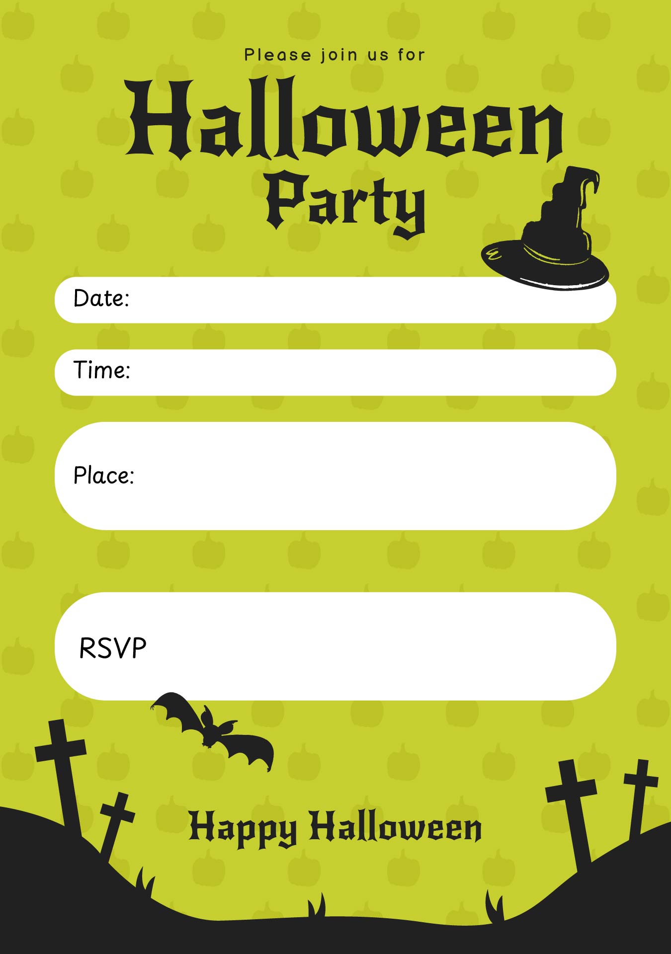10 Best Blood Splatter Halloween Party Printable Invitation Templates  10 Best Blood Splatter Halloween Party Printable Invitation Templates
