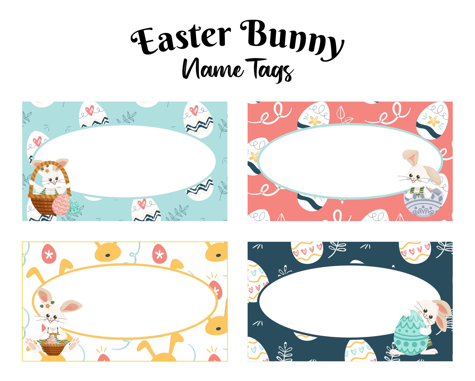 10 Best Free Printable Easter Name Tag Labels Images And Photos Finder 10 Best Free Printable Easter Name Tag Labels Images And Photos Finder
