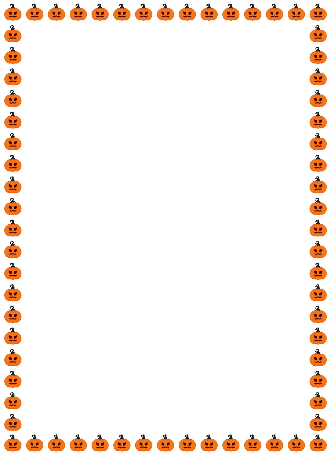  Printable Halloween Border Paper