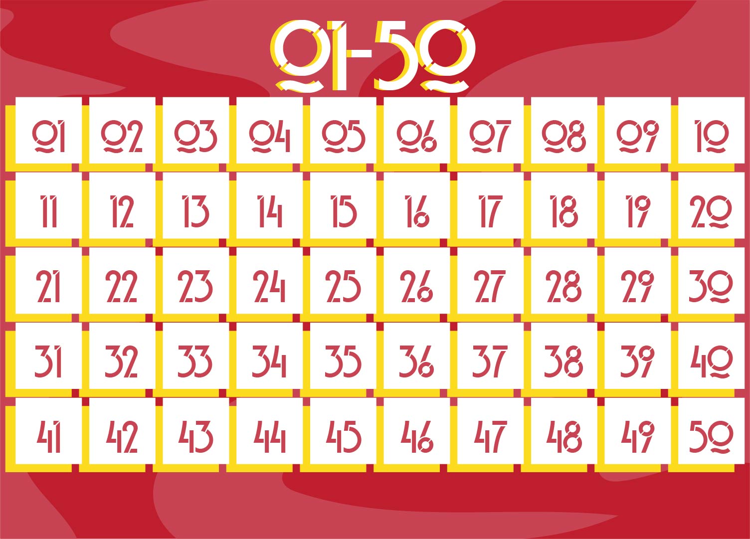 1-50-number-chart-download-printable-pdf-templateroller-downloadable