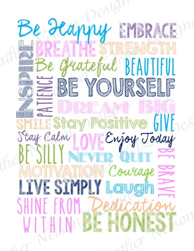 8 Best Images of Inspirational Subway Art Printable - Printable ...