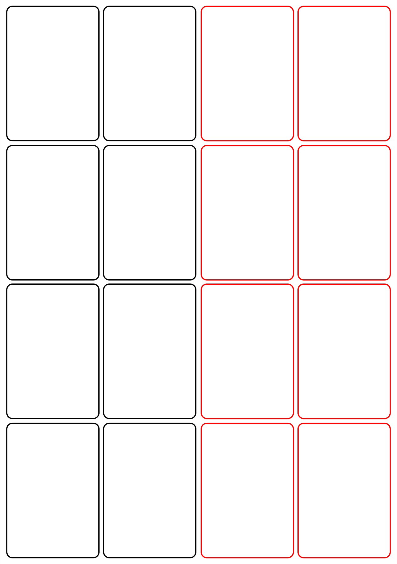 12 Printable Blank Card Template Word Best Free Template For You
