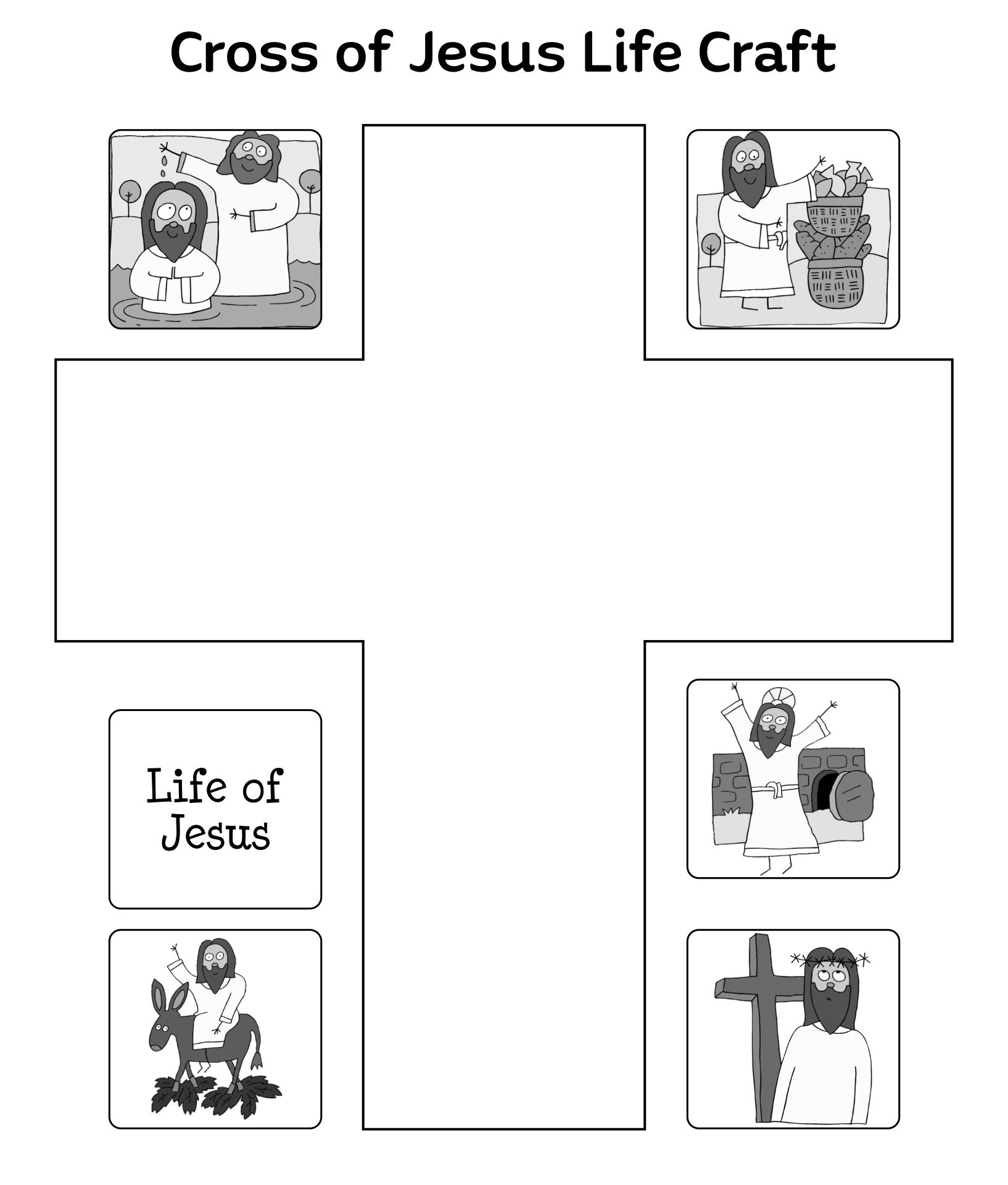 Printable Religious Easter Crafts