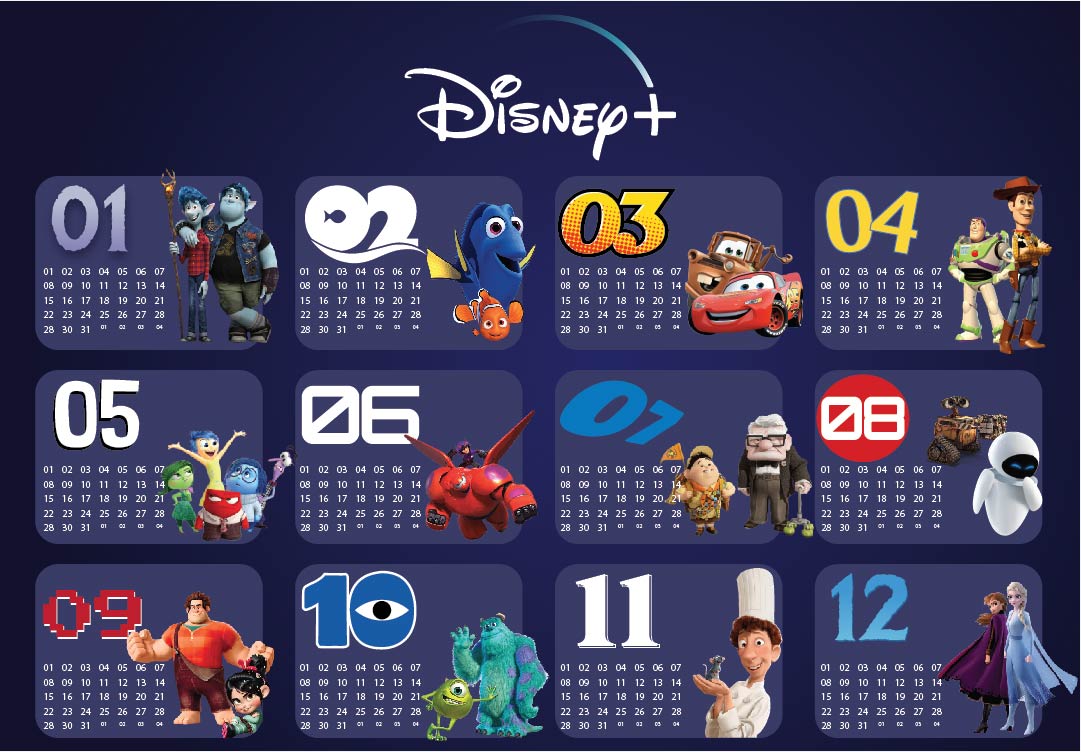 10 Best Printable Disney Countdown Numbers - printablee.com