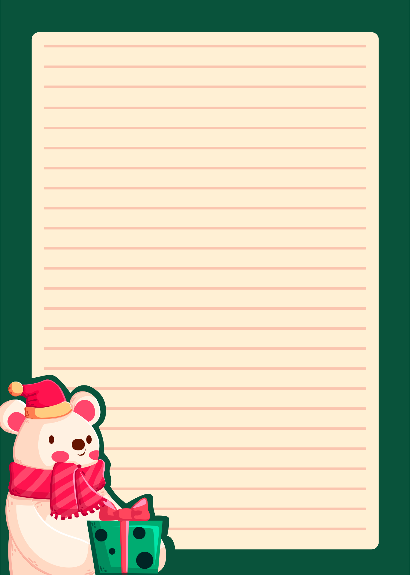 8-best-printable-christmas-lined-paper-with-borders-printablee