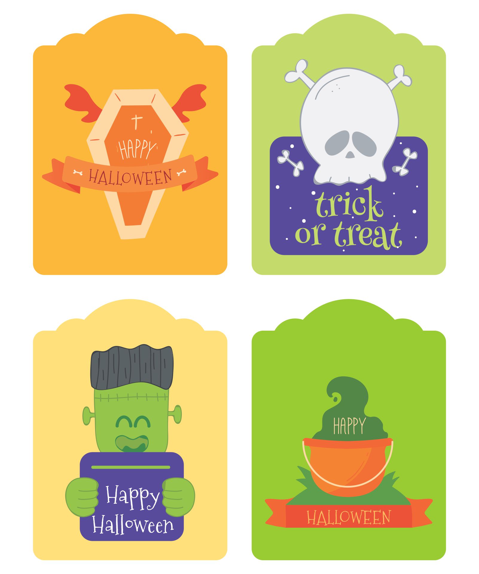  Printable Halloween Jar Labels