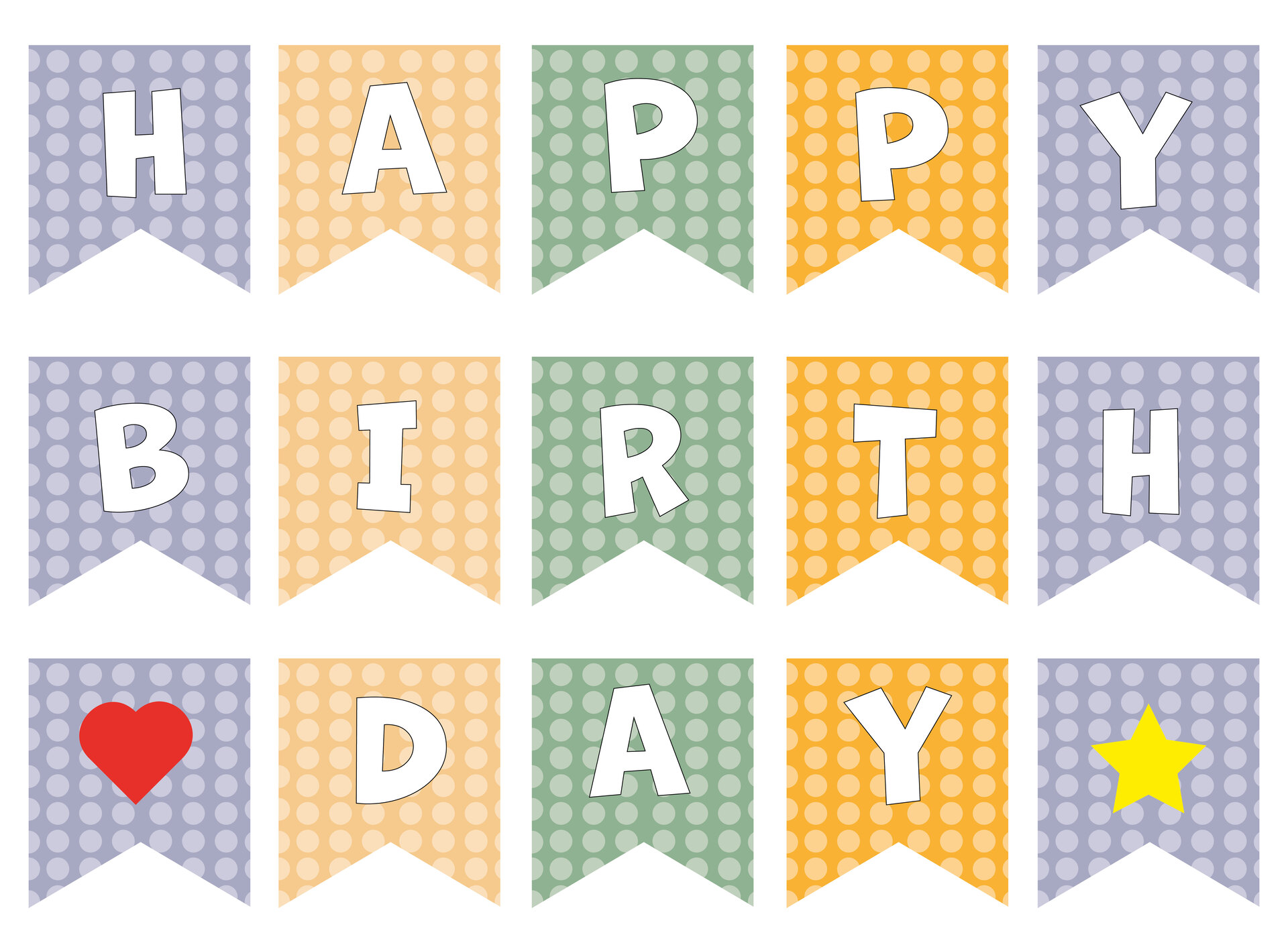 10 Best Happy Birthday Letters Printable Template ...