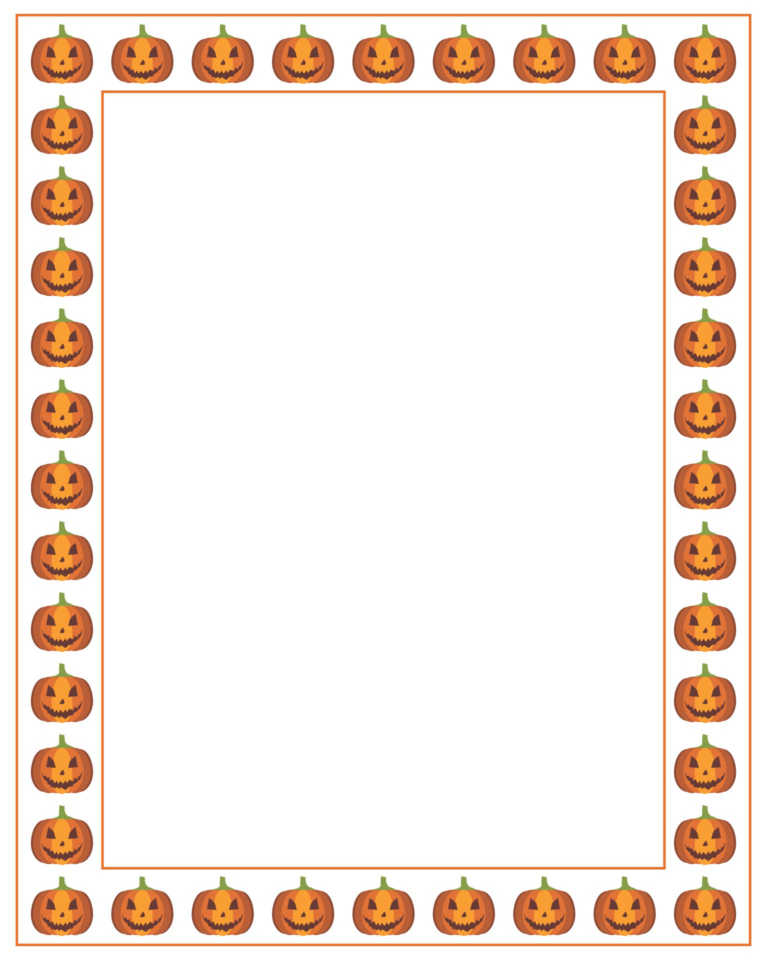 Printable Halloween Border Paper printable-halloween-border-paper