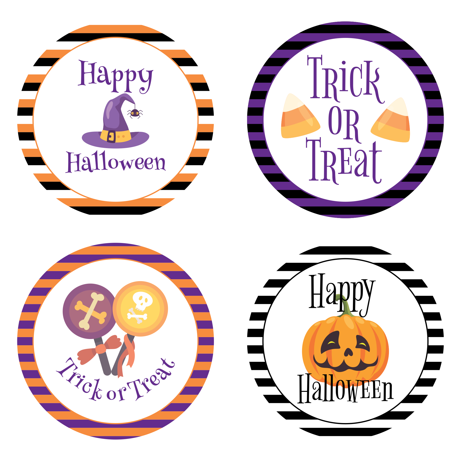 Halloween Printable Labels Mason Jar