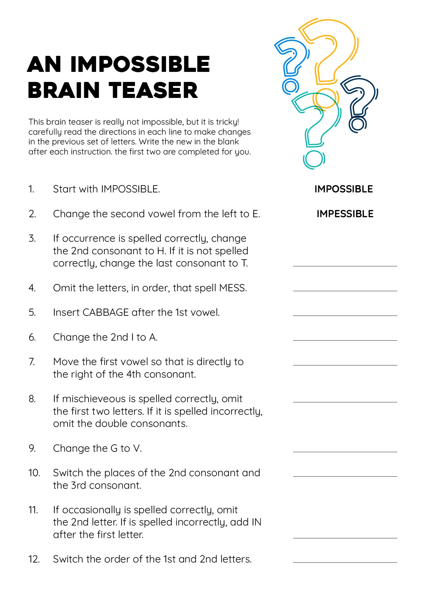 Free Brain Puzzles Printable Fun Printables For Everyone