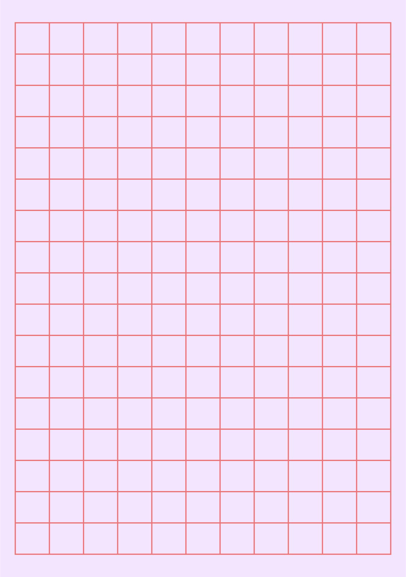 Printable Graph Paper Template 11 X 17