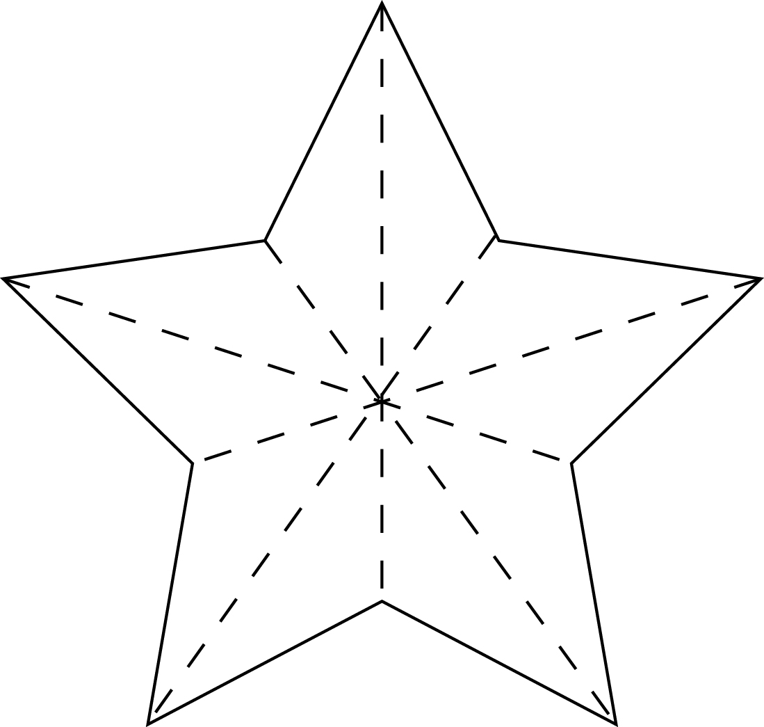 Star Cut Out Template