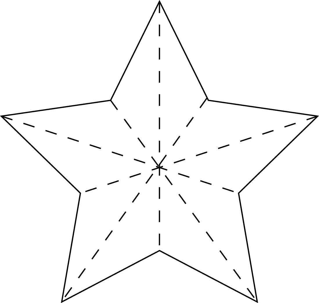3 Inch Star Pattern 6 Free PDF Printables Printablee