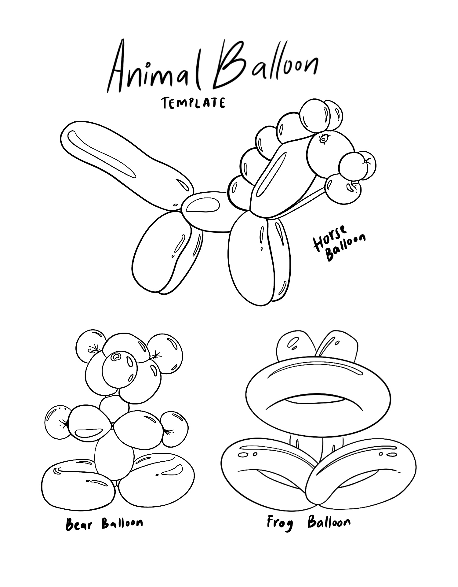 6 Best Balloon Pattern Printable PDF For Free At Printablee
