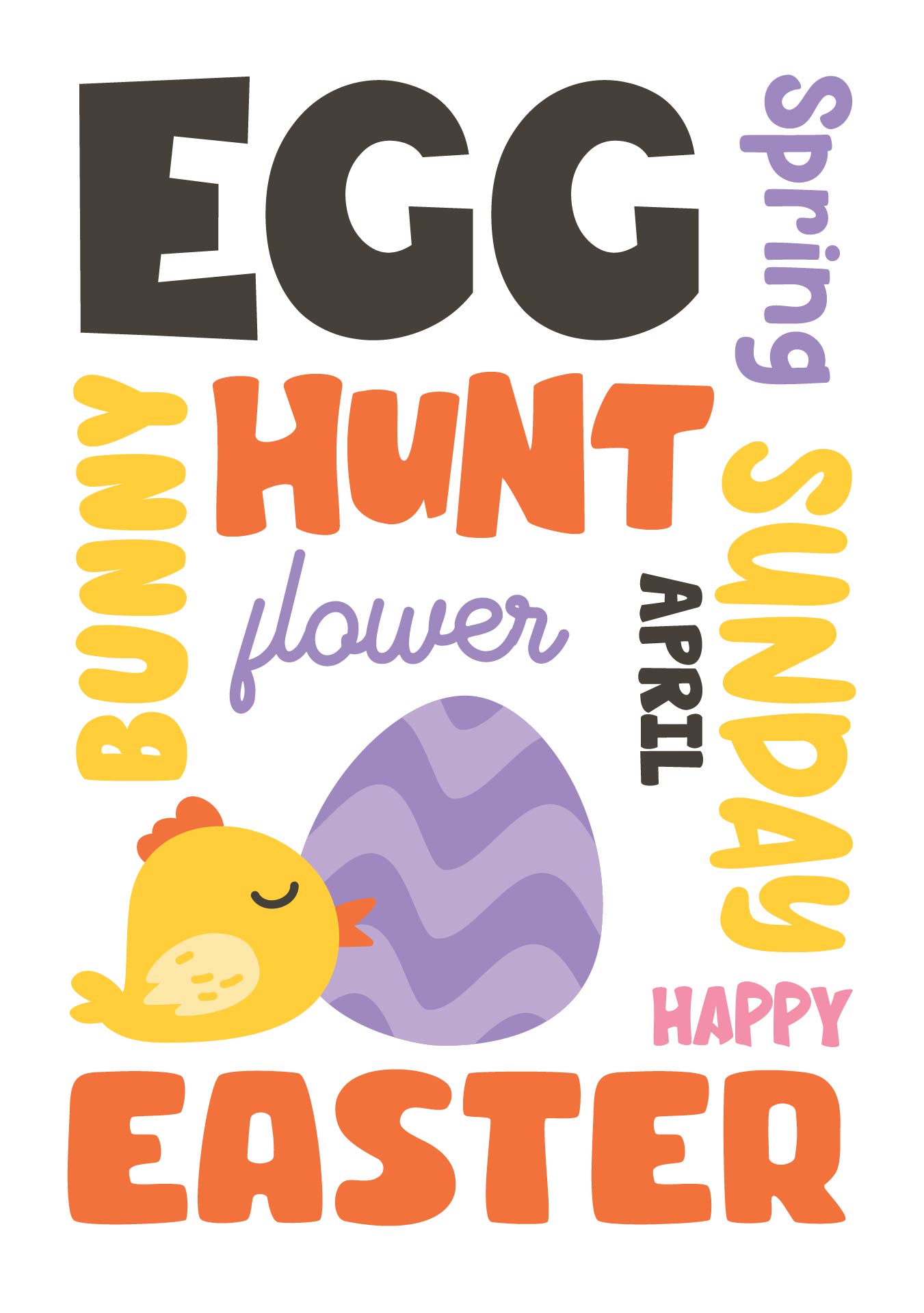  Printable Easter Subway Art Spring