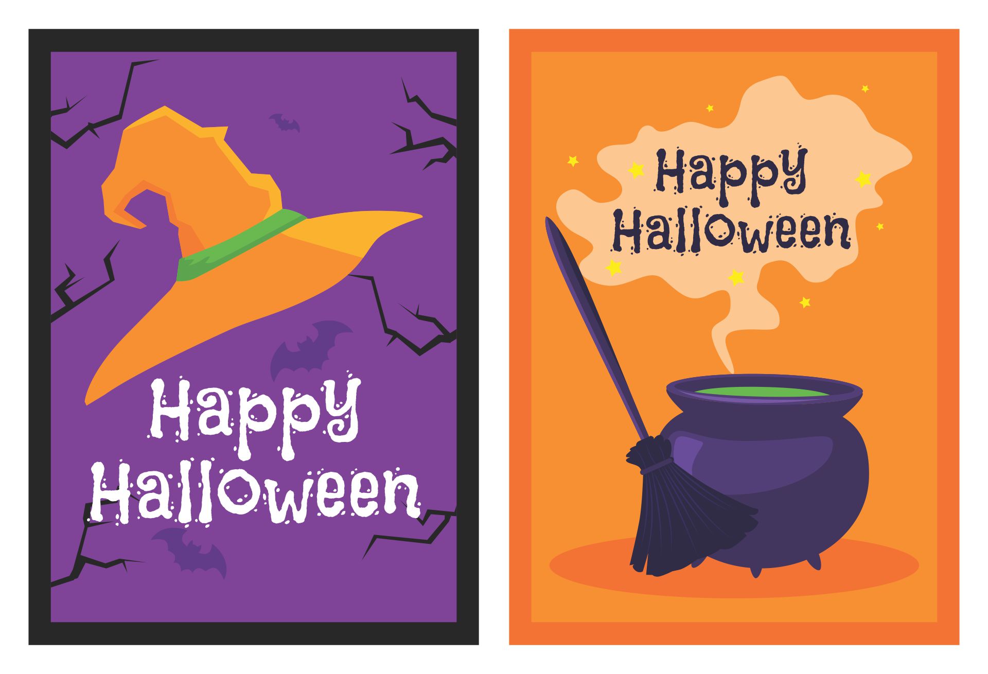 Printable Halloween Cards
