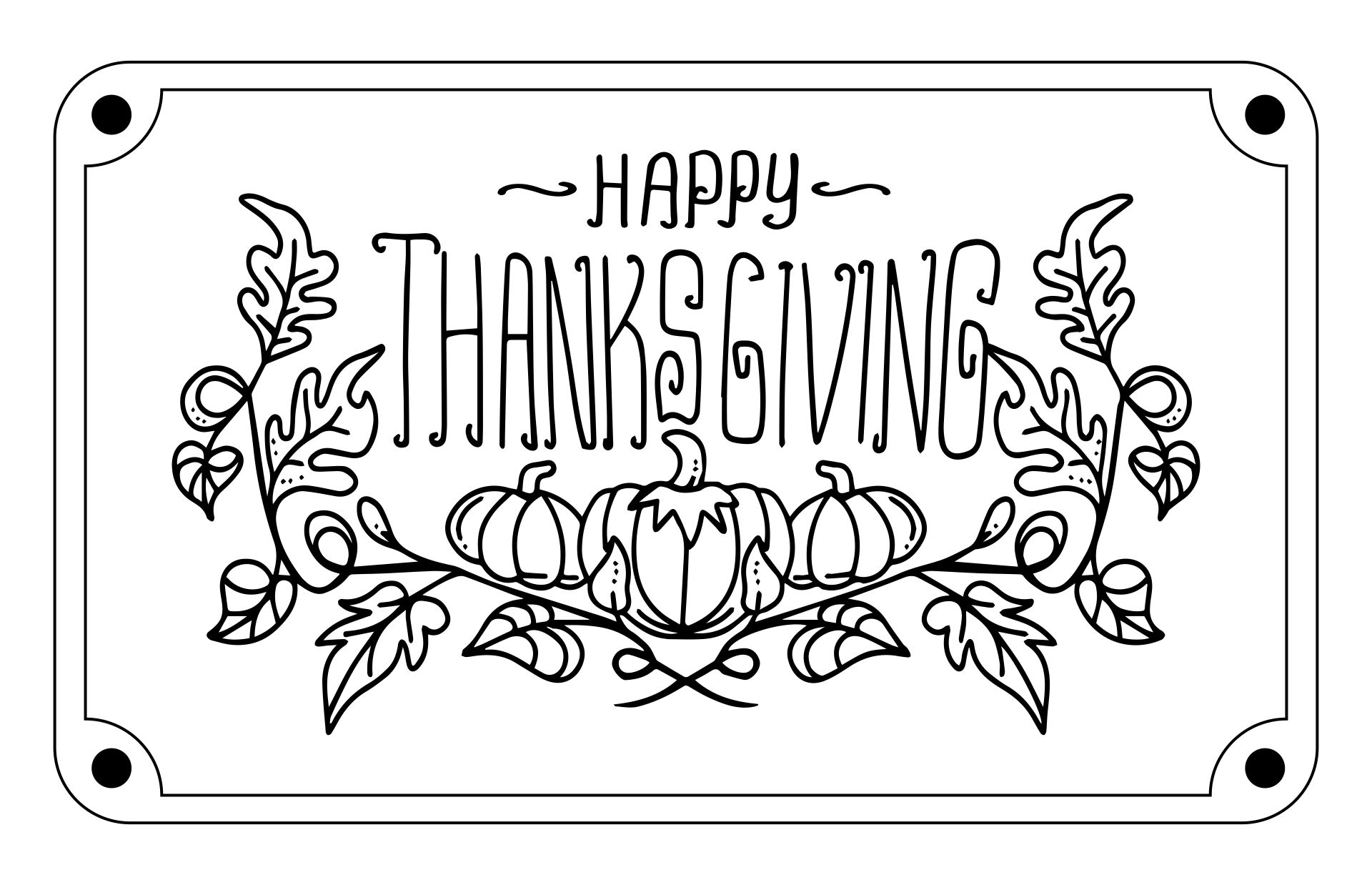 5 Best Closed For Thanksgiving Printables Printablee Com