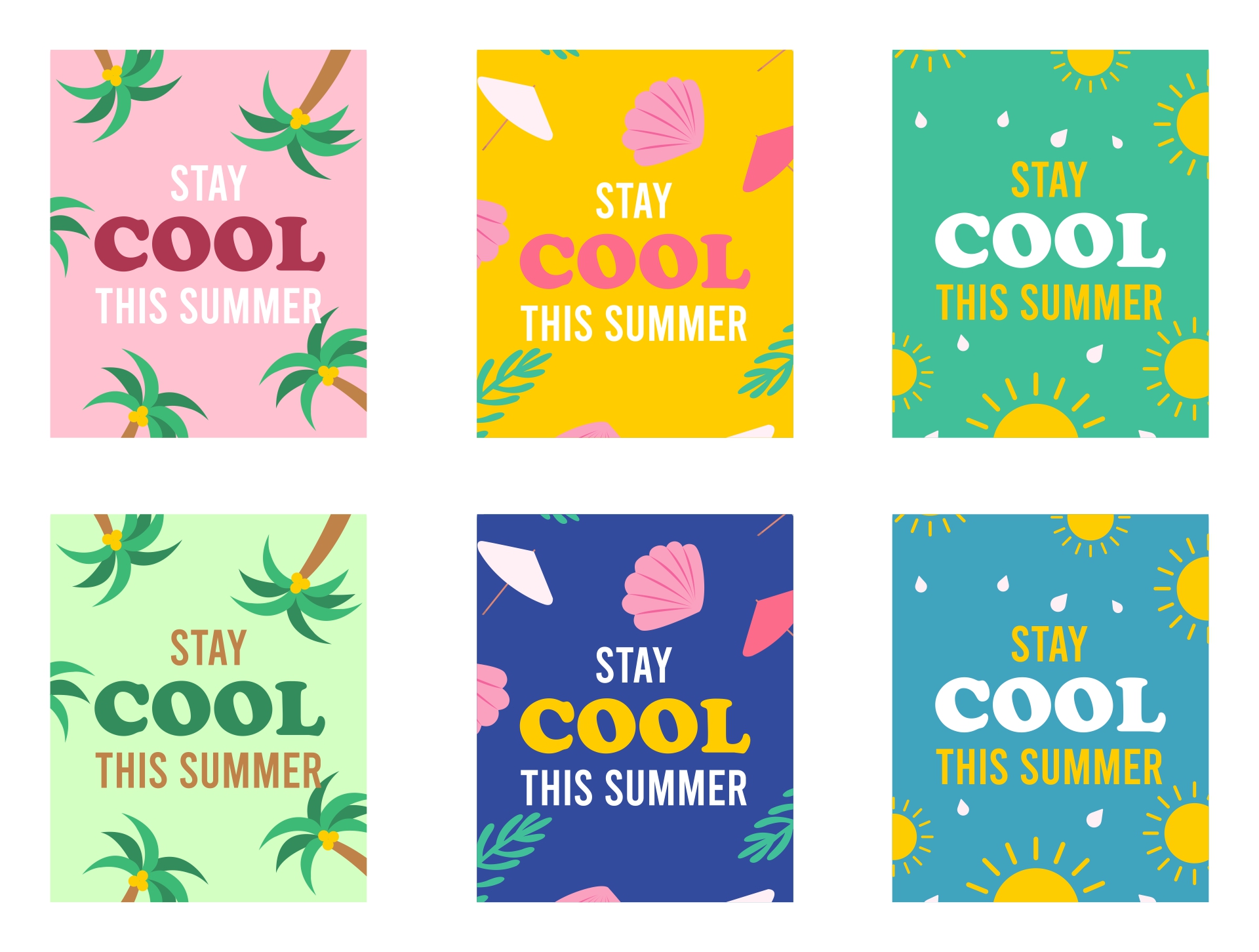 Stay Cool Summer 10 Free PDF Printables Printablee