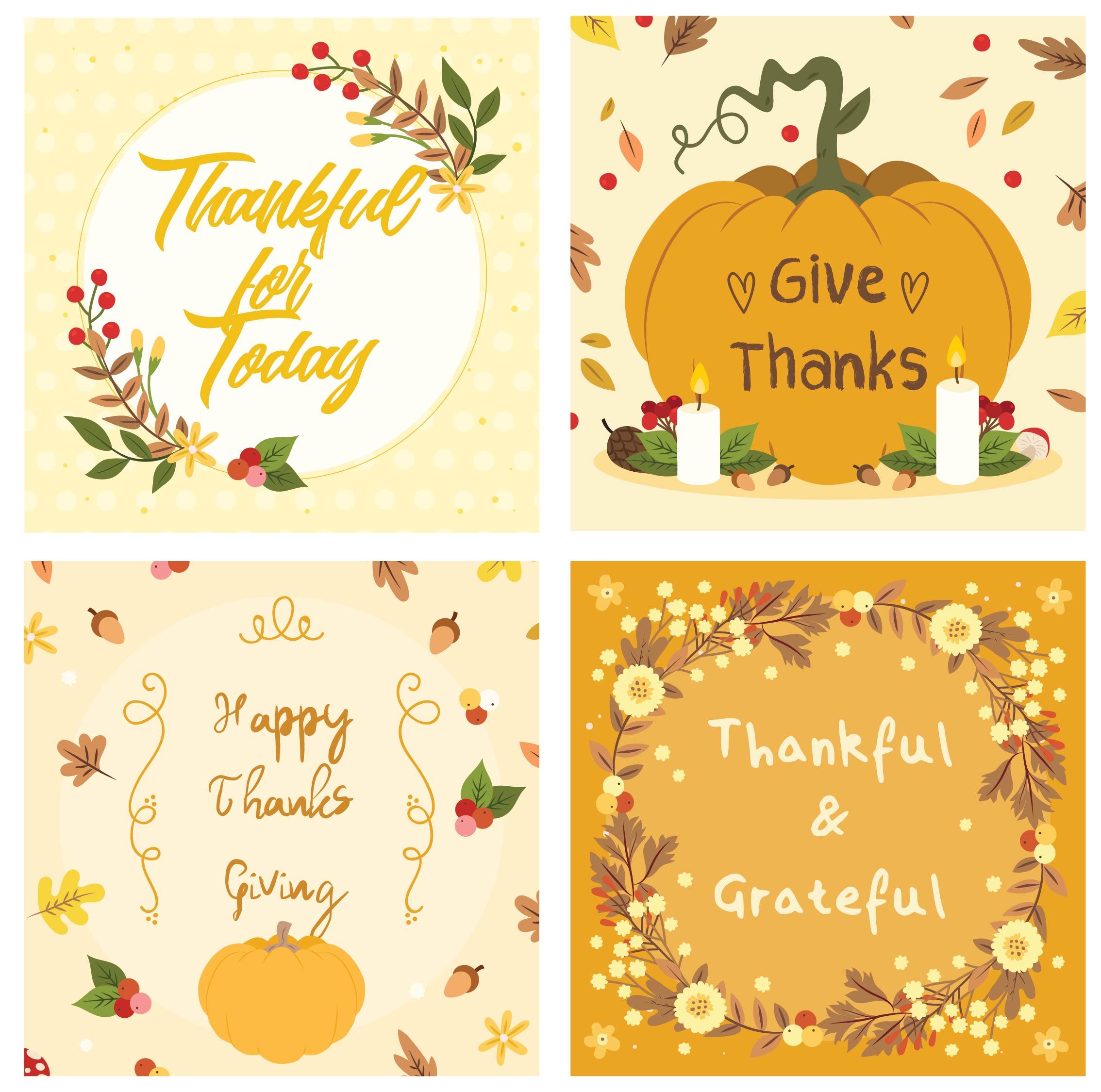 5 Best Thanksgiving Holiday Printable Banners