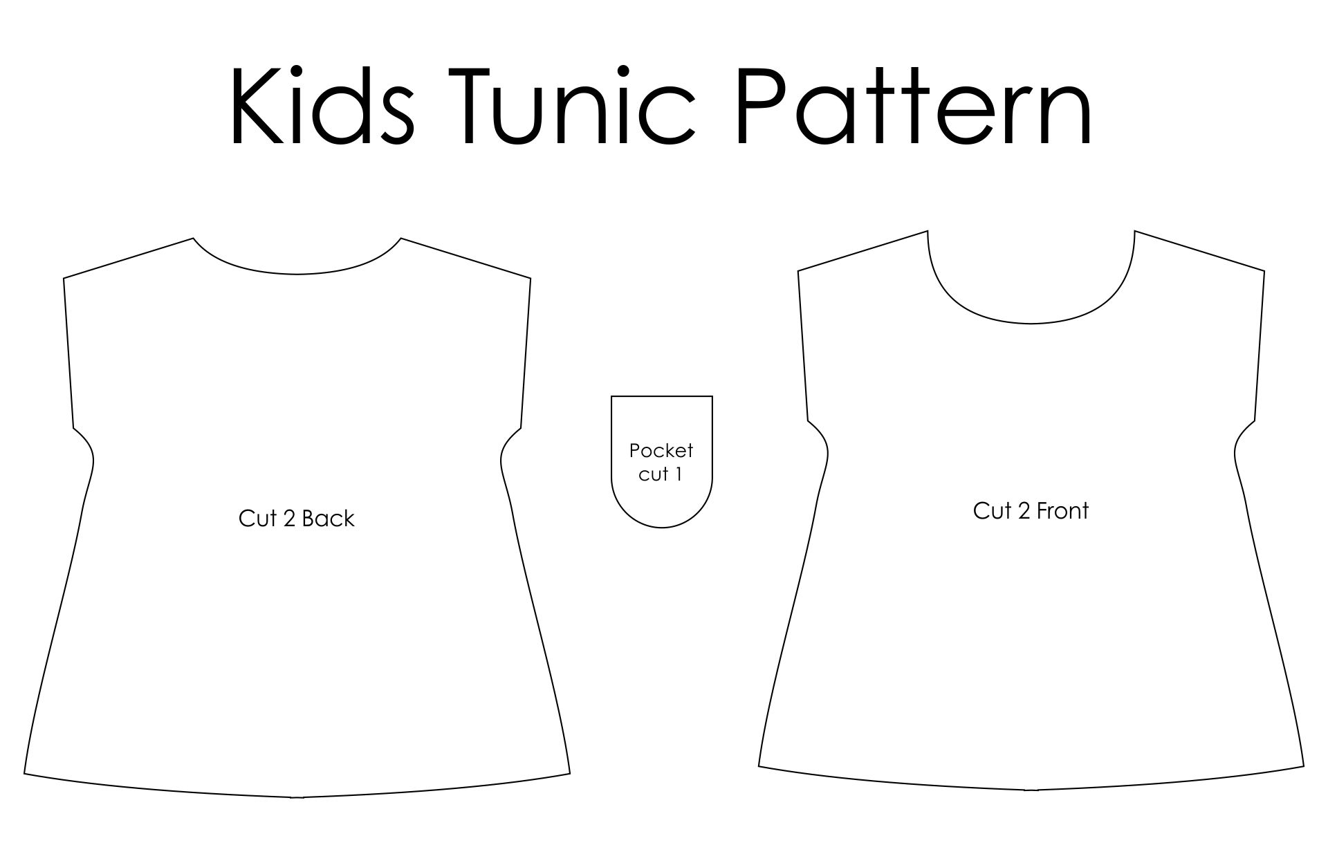 Tunic Sewing Patterns for Kids