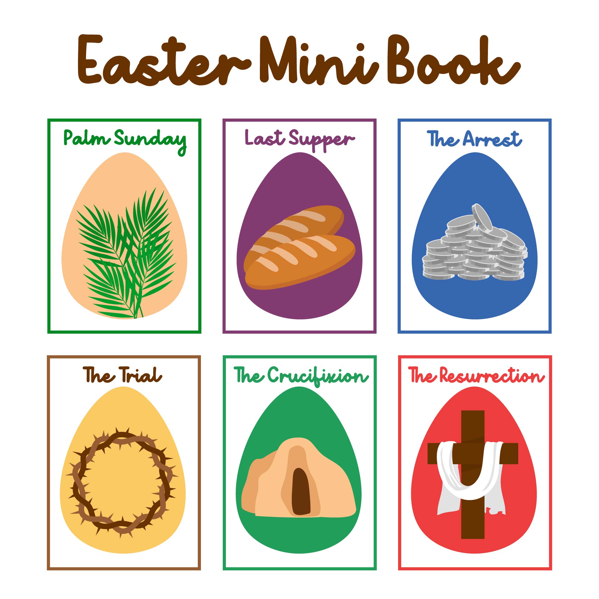 Printable Resurrection Eggs Story Booklet